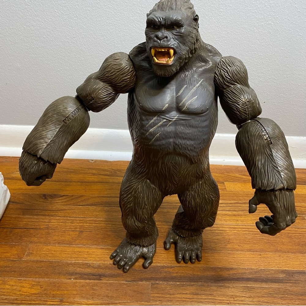 2016 King Kong Skull Island 18" Action Figure Mega Beast By  Lanard